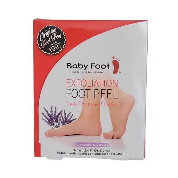 Baby Foot Original Foot Peel Exfoliation Lavender Scent 1 Pair New EXP 05/2027 - Picture 1 of 6